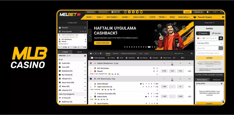 Melbet resmi web sitesi